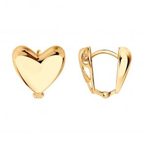 Золотые серьги-трансформеры SOKOLOV 0200609 фото