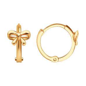 Золотые серьги SOKOLOV 0200630 фото