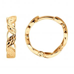 Золотые серьги SOKOLOV 0200644 фото