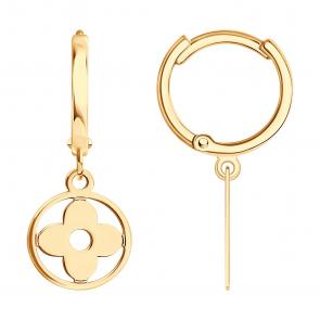 Золотые серьги SOKOLOV 0200664 фото