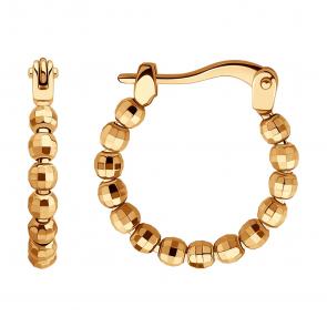 Золотые серьги SOKOLOV 0200672 фото