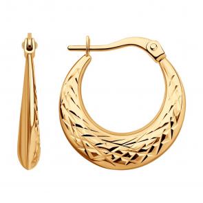 Золотые серьги SOKOLOV 0200681 фото