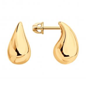 Золотые серьги SOKOLOV 0200703 фото