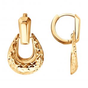 Золотые серьги SOKOLOV 0200720 фото