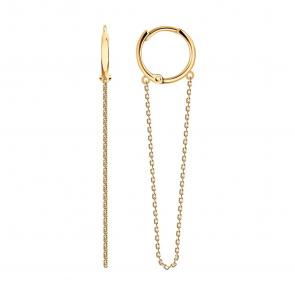 Золотые серьги SOKOLOV 0200781 фото