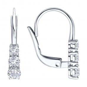 Золотые серьги SOKOLOV 0200785-3 фото