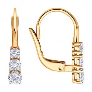 Золотые серьги SOKOLOV 0200785 фото