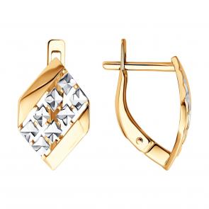 Золотые серьги SOKOLOV 0200885 фото