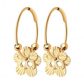 Золотые серьги SOKOLOV 021325 фото