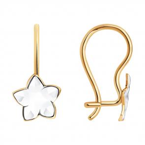 Золотые серьги SOKOLOV 024818 фото