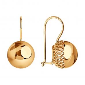 Золотые серьги SOKOLOV 026592 фото