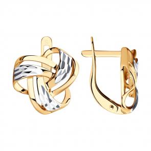 Золотые серьги SOKOLOV 026656 фото