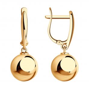 Золотые серьги SOKOLOV 026747 фото