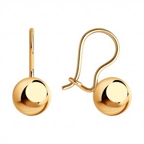 Золотые серьги SOKOLOV 026751 фото