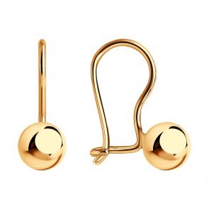 Золотые серьги SOKOLOV 026752 фото