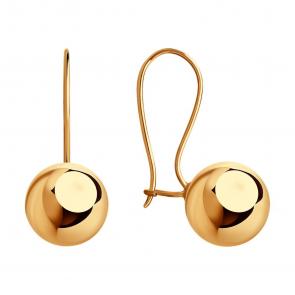 Золотые серьги SOKOLOV 026788 фото