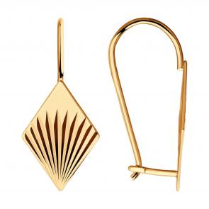 Золотые серьги SOKOLOV 026794 фото