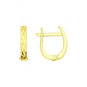 Серьги из лимонного золота SOKOLOV 026806-2 фото