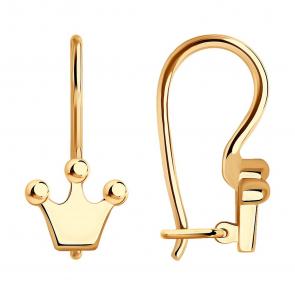 Золотые серьги SOKOLOV 027026 фото