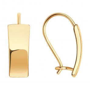 Золотые серьги SOKOLOV 027072 фото