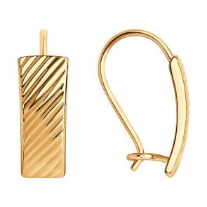 Золотые серьги SOKOLOV 027076 фото