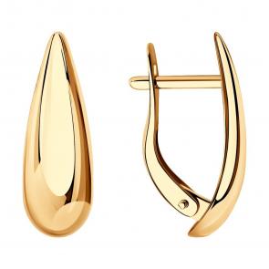 Золотые серьги SOKOLOV 027121 фото