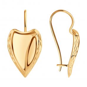 Золотые серьги SOKOLOV 027163 фото