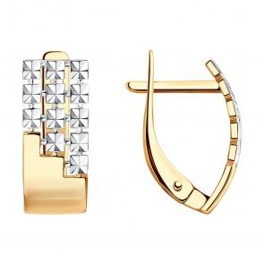 Золотые серьги SOKOLOV 027363 фото