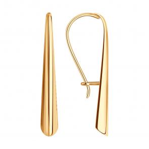 Золотые серьги SOKOLOV 027431 фото