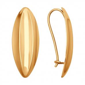 Золотые серьги SOKOLOV 027618 фото