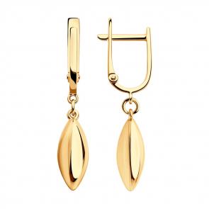 Золотые серьги SOKOLOV 028114 фото