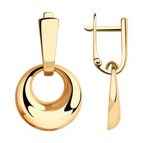 Золотые серьги SOKOLOV 028394 фото