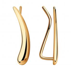 Золотые серьги SOKOLOV 028561 фото