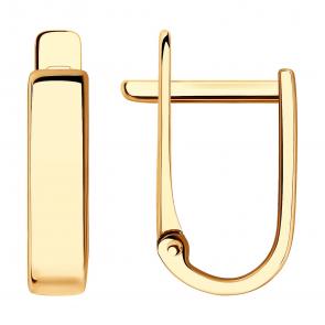 Золотые серьги SOKOLOV 028632 фото