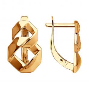 Золотые серьги SOKOLOV 028928 фото