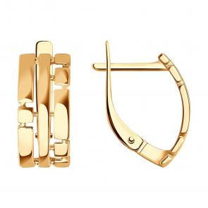 Золотые серьги SOKOLOV 029053 фото