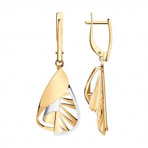 Золотые серьги SOKOLOV 029094 фото