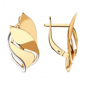 Золотые серьги SOKOLOV 029098 фото