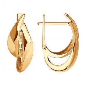 Золотые серьги SOKOLOV 029137 фото