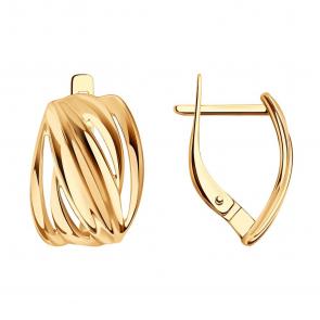 Золотые серьги SOKOLOV 029162 фото