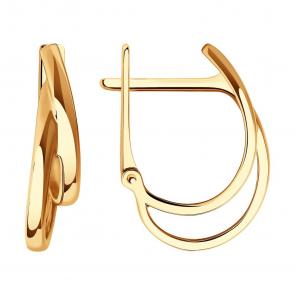 Золотые серьги SOKOLOV 029232 фото