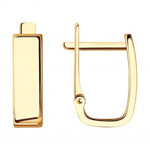 Золотые серьги SOKOLOV 029240 фото