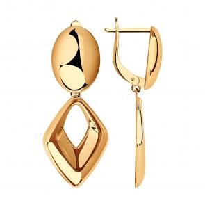 Золотые серьги SOKOLOV 029244 фото