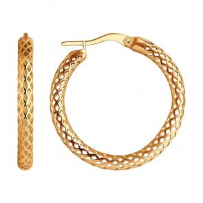 Золотые серьги SOKOLOV 029299 фото