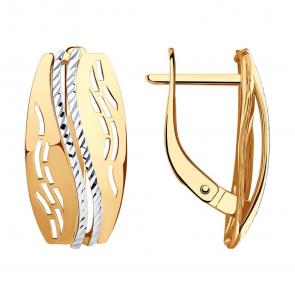 Золотые серьги SOKOLOV 029361 фото