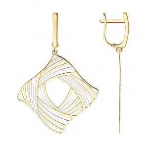 Золотые серьги SOKOLOV 029373 фото