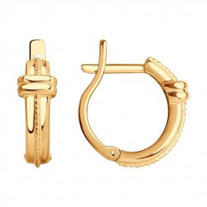 Золотые серьги SOKOLOV 029430 фото