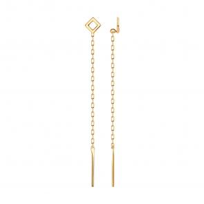 Золотые серьги SOKOLOV 029454 фото