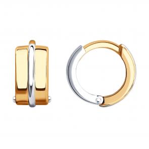 Золотые серьги SOKOLOV 029465 фото