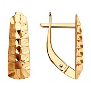 Золотые серьги SOKOLOV 029776 фото